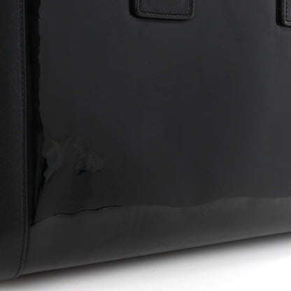 Saint Laurent Patent Calfskin Small Sac de Jour Black 11 of 12