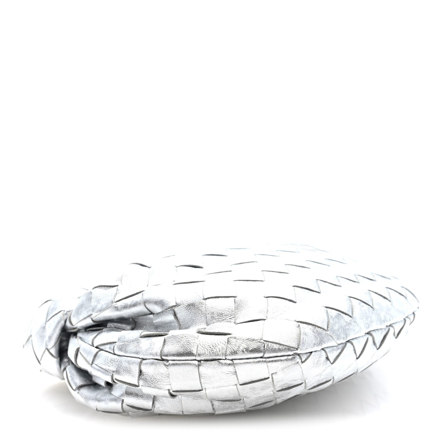 Bottega Veneta Metallic Nappa Intrecciato Mini Jodie Silver 4 of 9