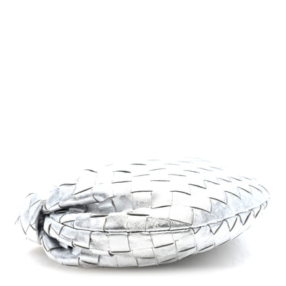 Bottega Veneta Metallic Nappa Intrecciato Mini Jodie Silver 4 of 9