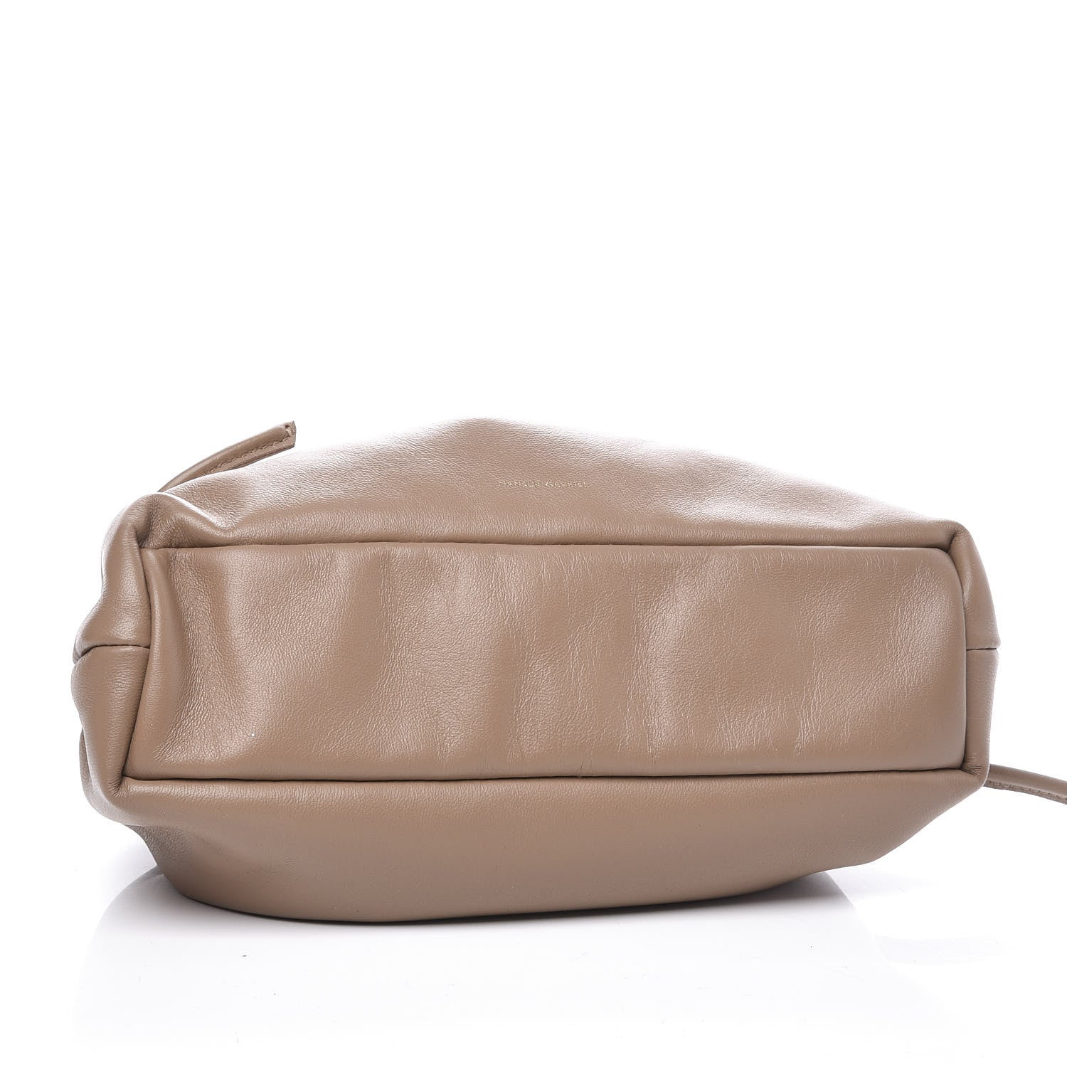 Mansur Gavriel Lambskin Cloud Mini Clutch Biscotto 3 of 11