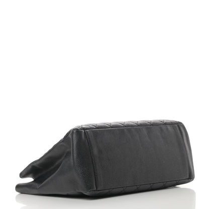 Chanel Caviar Quilted Grand Shopping Tote GST Black 4 of 15