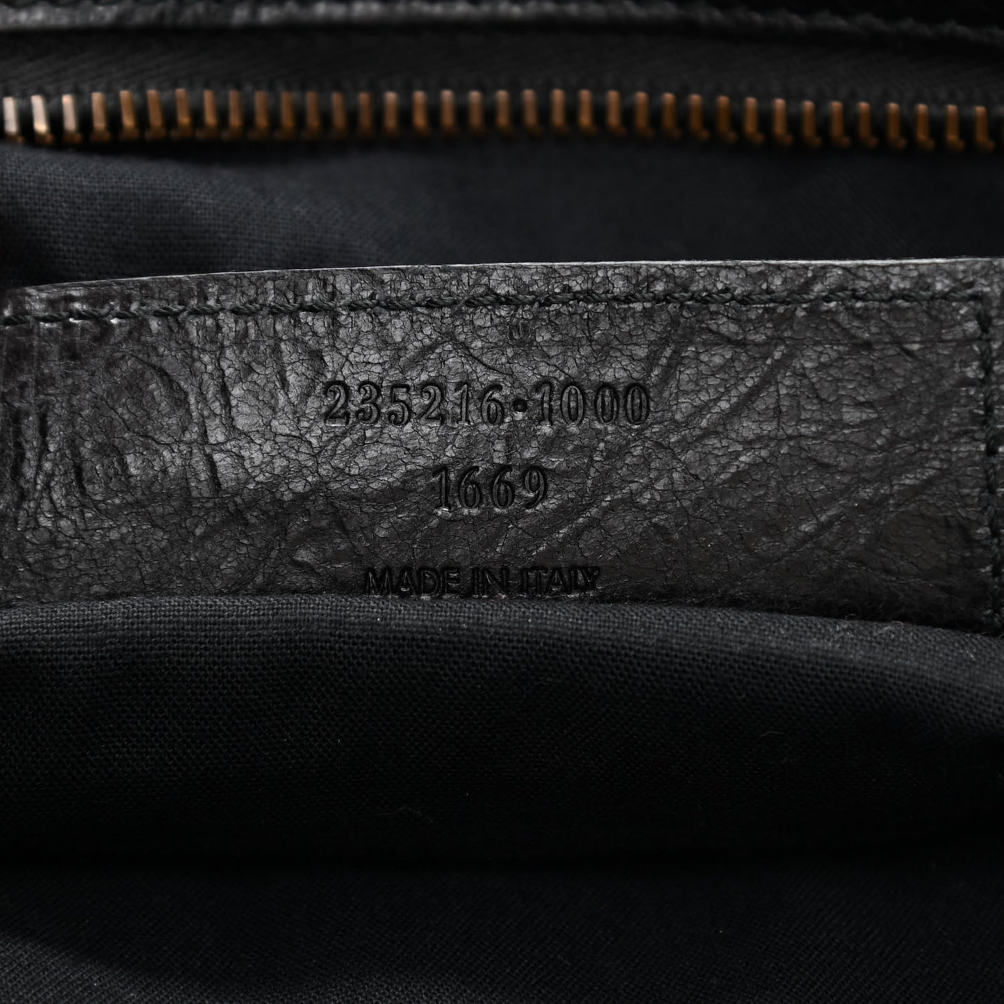 Agneau Classic Hardware Velo Black