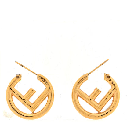 Fendi Metal F is Fendi Hoop Earrings Gold 3 of 5
