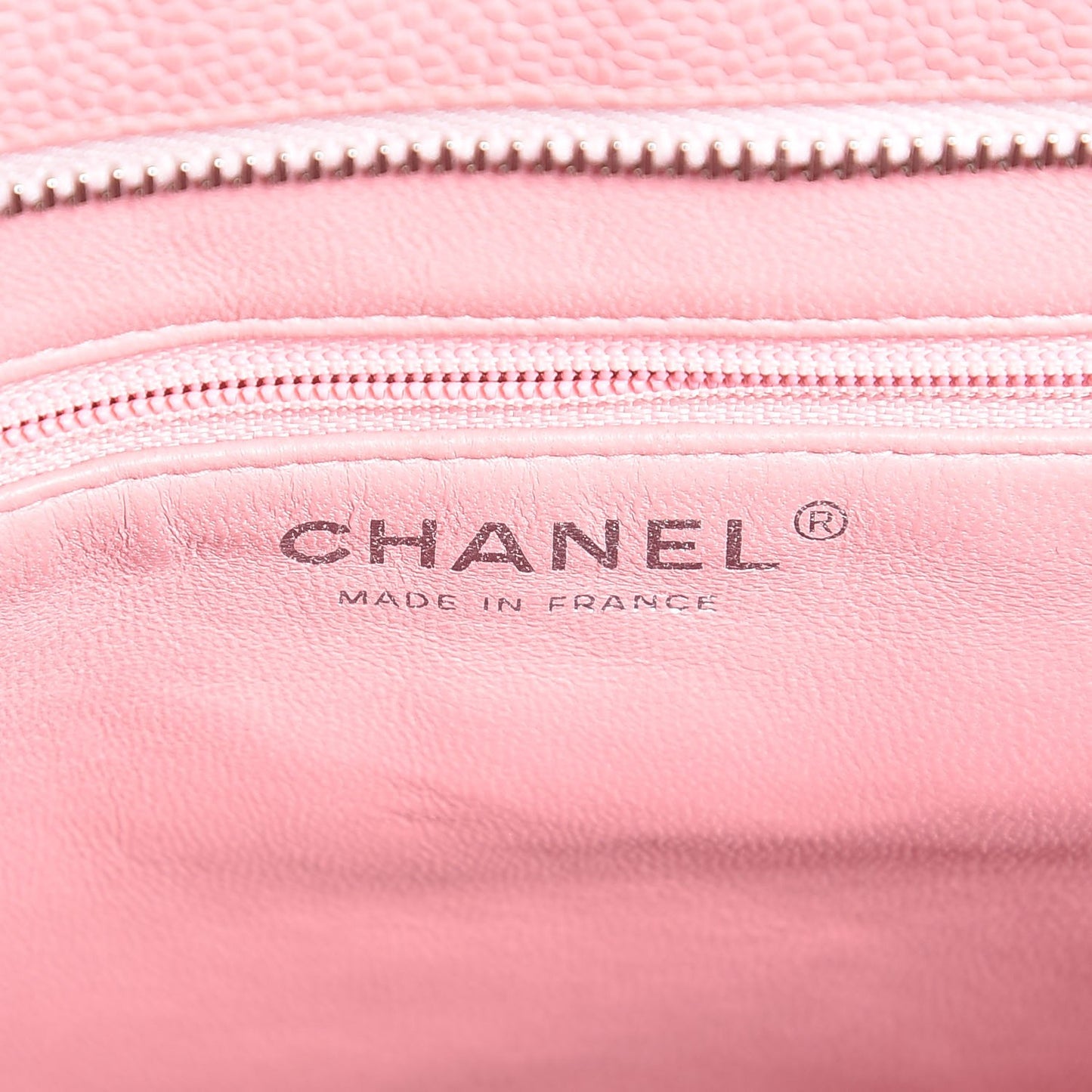 Caviar Quilted Medallion Tote Light Pink