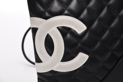 Chanel Calfskin Cambon Flat Messenger Black 11 of 13
