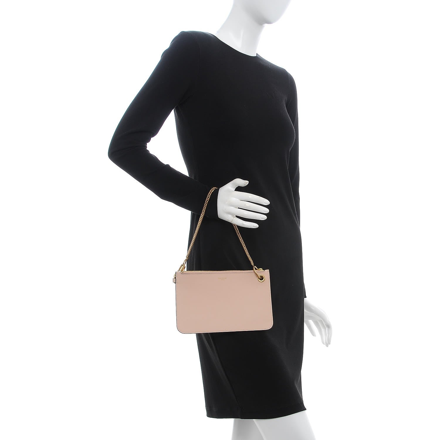 Givenchy Smooth Calfskin Shopper Pouch Powder 2 of 8