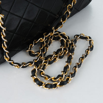 Chanel Lambskin Quilted Small Single Flap Black 9 of 10