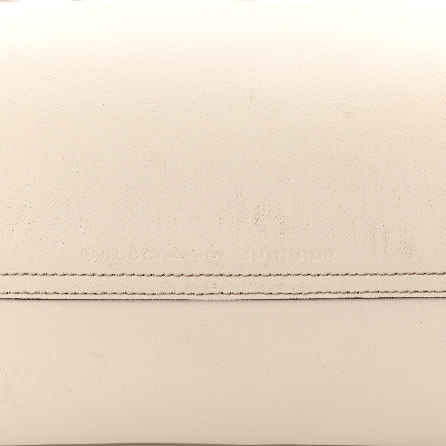 Gucci Calfskin GG Supreme Monogram Large Reversible Tote White 9 of 17