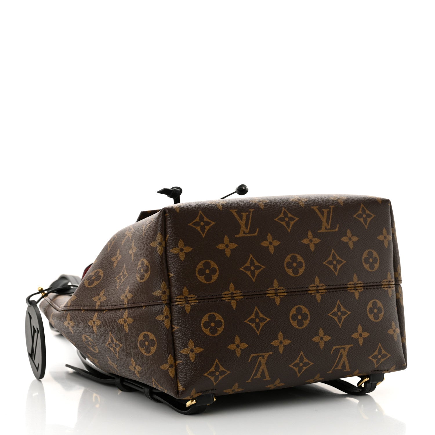 Louis Vuitton Monogram Montsouris PM Black 4 of 9