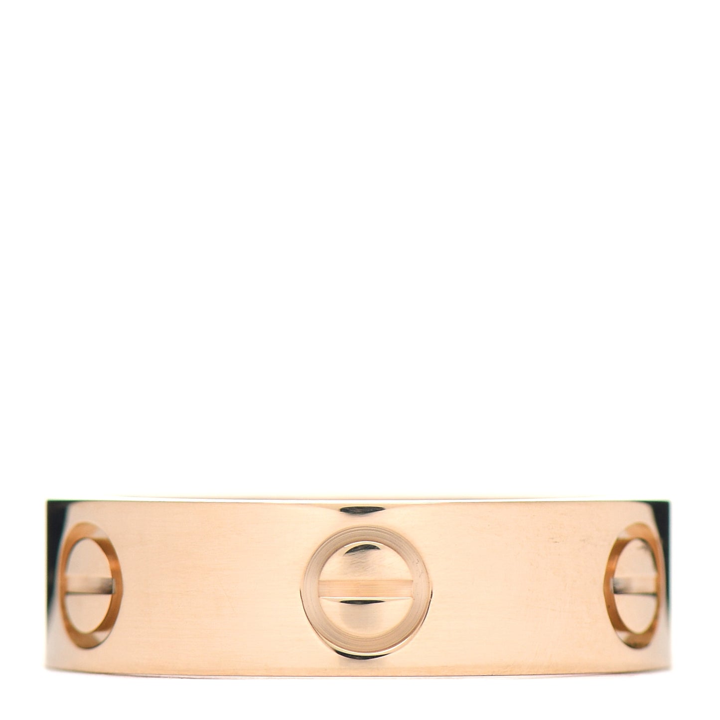 18K Yellow Gold 5.5mm LOVE Ring 55 7.25