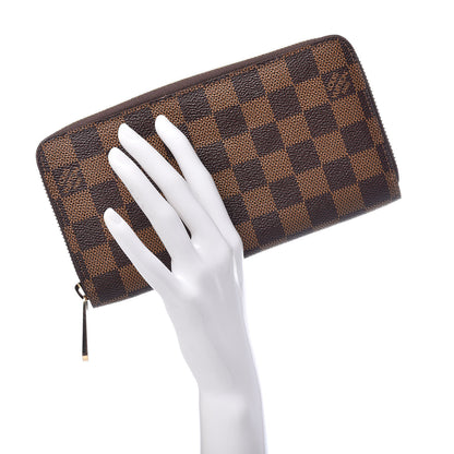 Louis Vuitton Damier Ebene Zippy Wallet 2 of 8