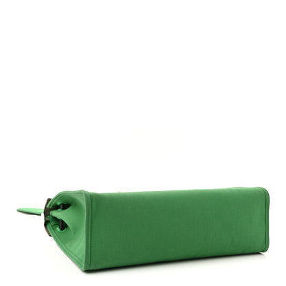 Hermes Vache Hunter Toile Herbag Zip 31 PM Bambou Kaki 4 of 10
