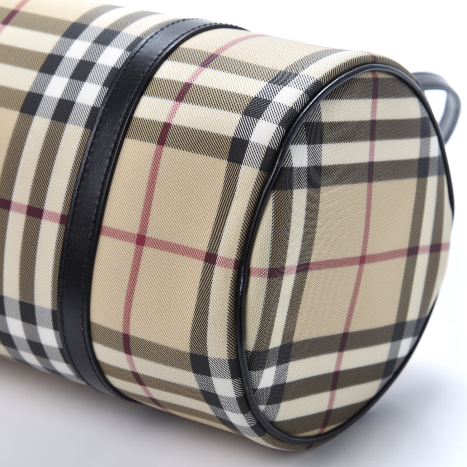 Burberry House Check Barrel Bag Black 6 of 10