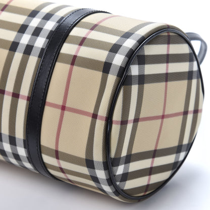 Burberry House Check Barrel Bag Black 6 of 10