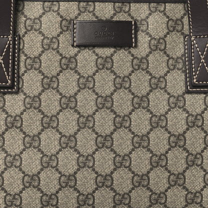 Gucci GG Supreme Monogram Small Joy Tote Dark Brown 8 of 10