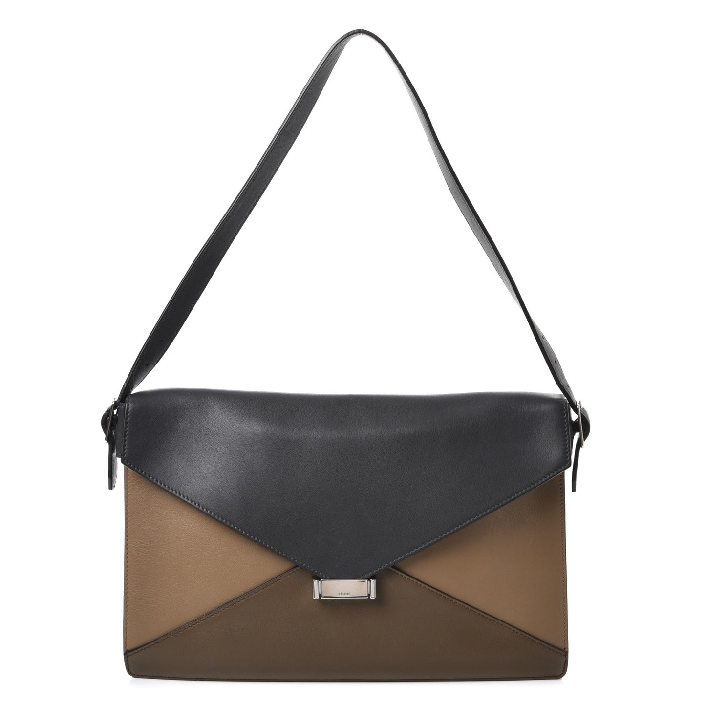 Smooth Calfskin Medium Tri-Color Diamond Shoulder Bag