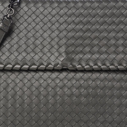 Bottega Veneta Nappa Intrecciato Large Olimpia Bag Light Grey 10 of 10