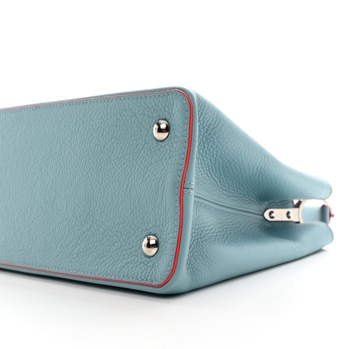 Taurillon Capucines GM Ciel Rubis