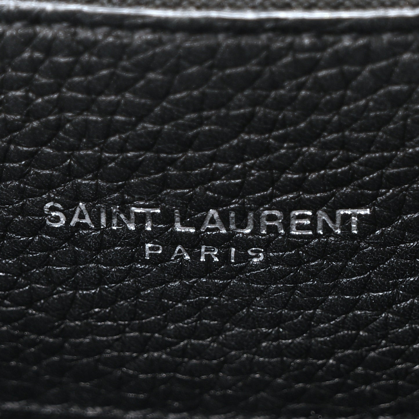 Grained Calfskin Small Supple Sac De Jour Black