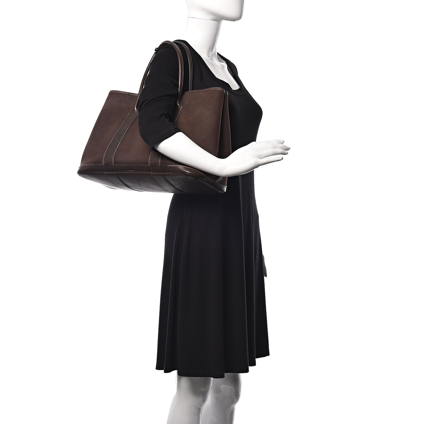 Toile Negonda Garden Party Tote 36 MM Chocolate
