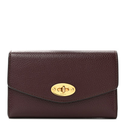 Mulberry Classic Grain Medium Darley Wallet Oxblood 1 of 8