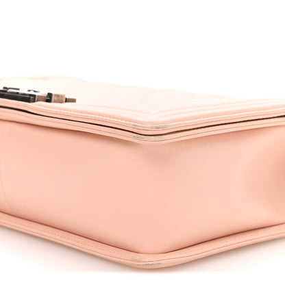 Chanel Calfskin New Medium Boy Flap Pink 10 of 10