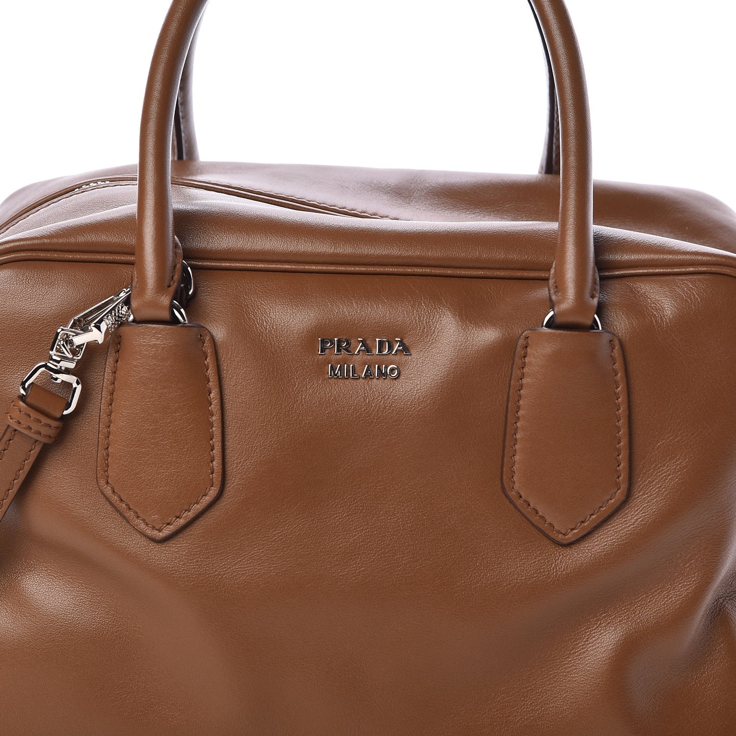 Soft Calf Medium Inside Tote Cannella Turchese