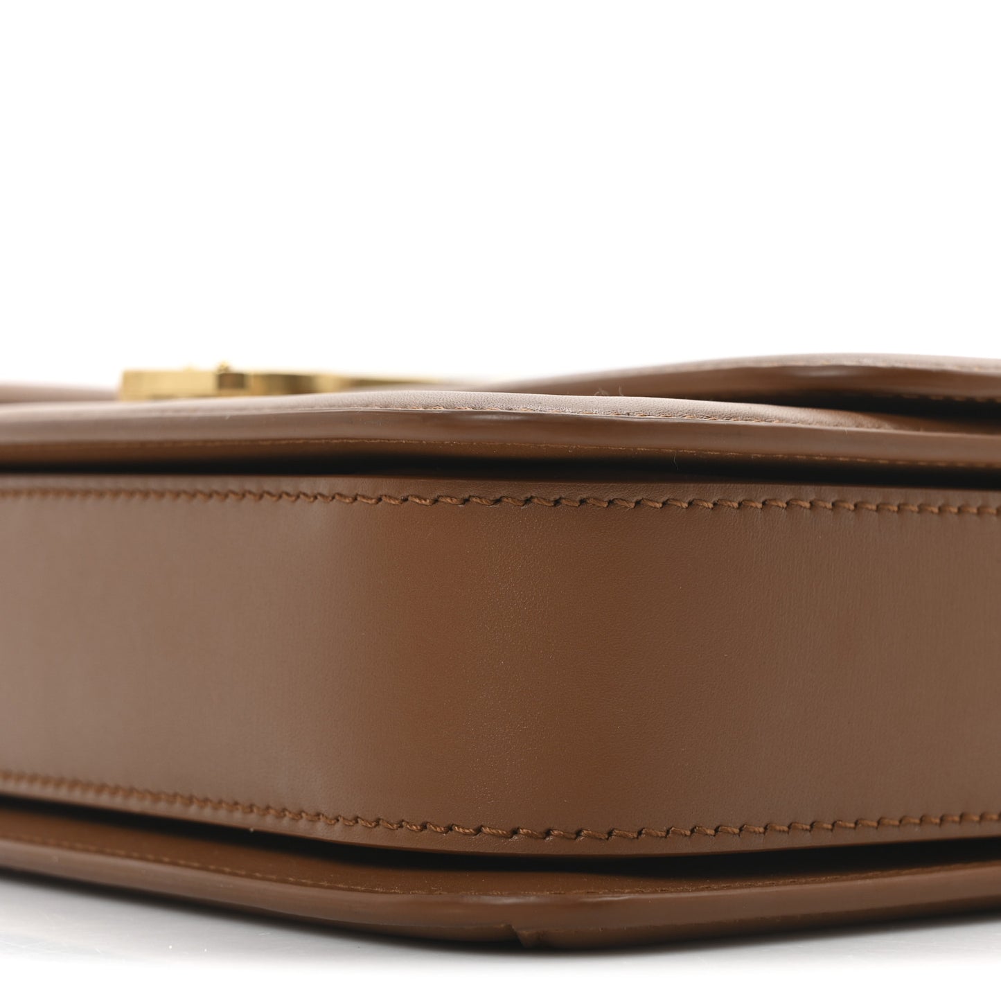 Canvas Calfskin Medium Solferino Satchel Beige Brick