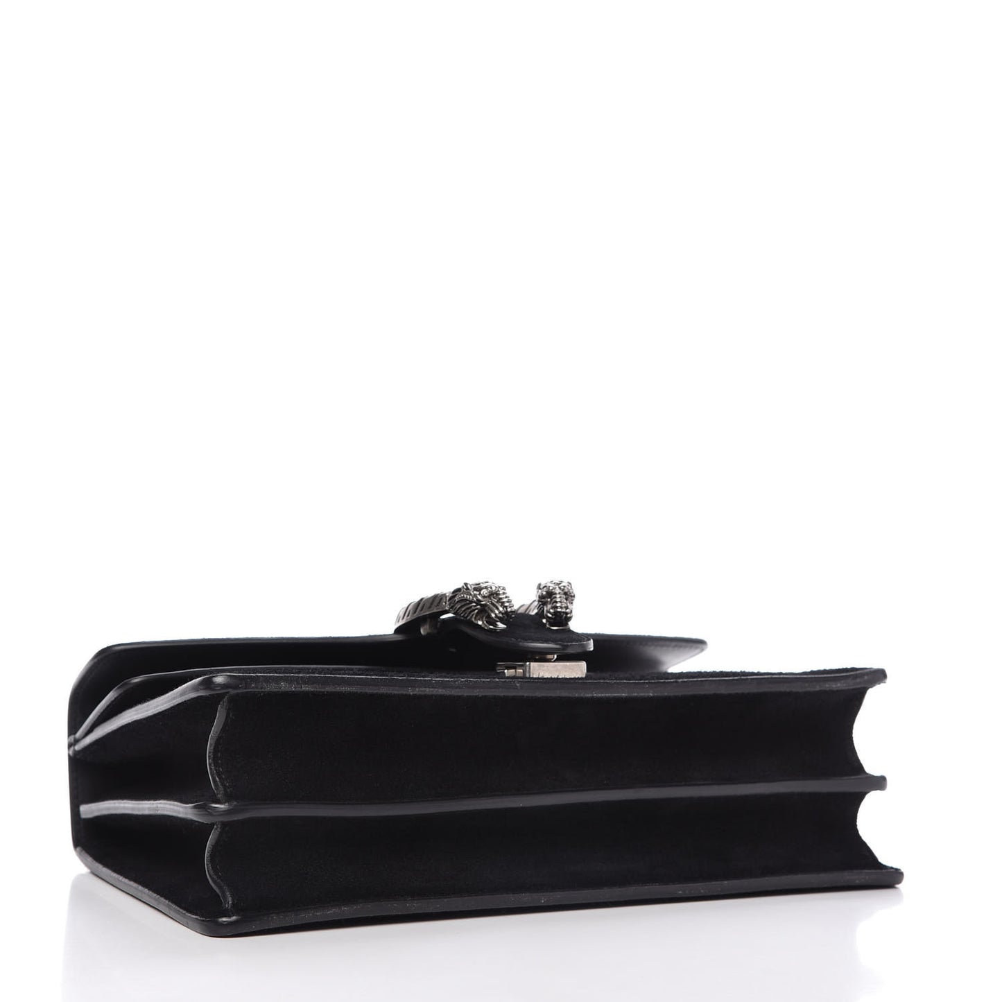 Suede Small Dionysus Shoulder Bag Black