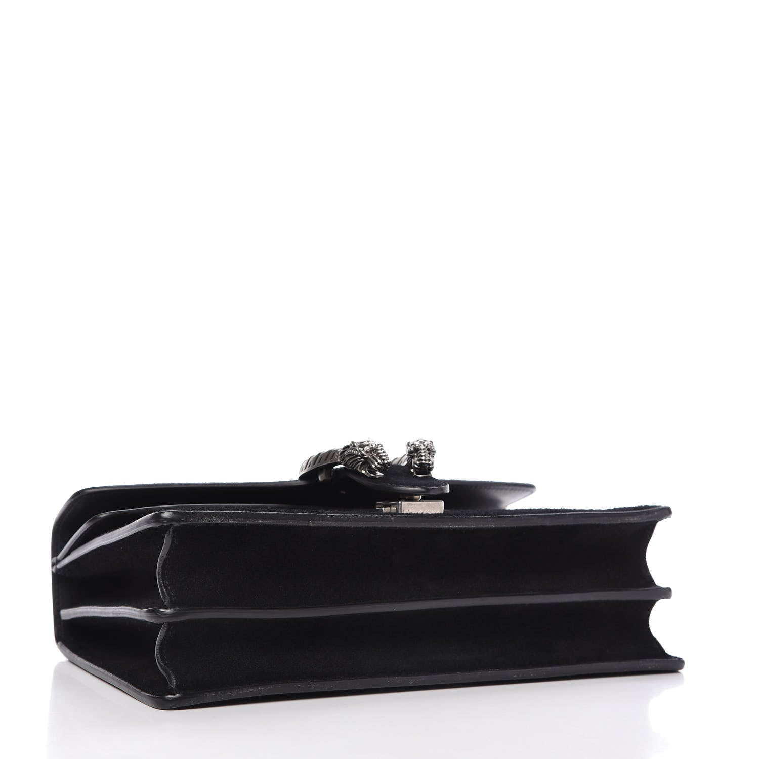 Gucci Suede Small Dionysus Shoulder Bag Black 5 of 11