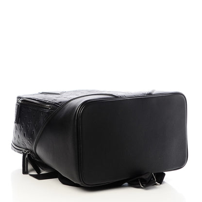 MCM Calfskin Ottomar Monogram Duke Backpack Black 4 of 6