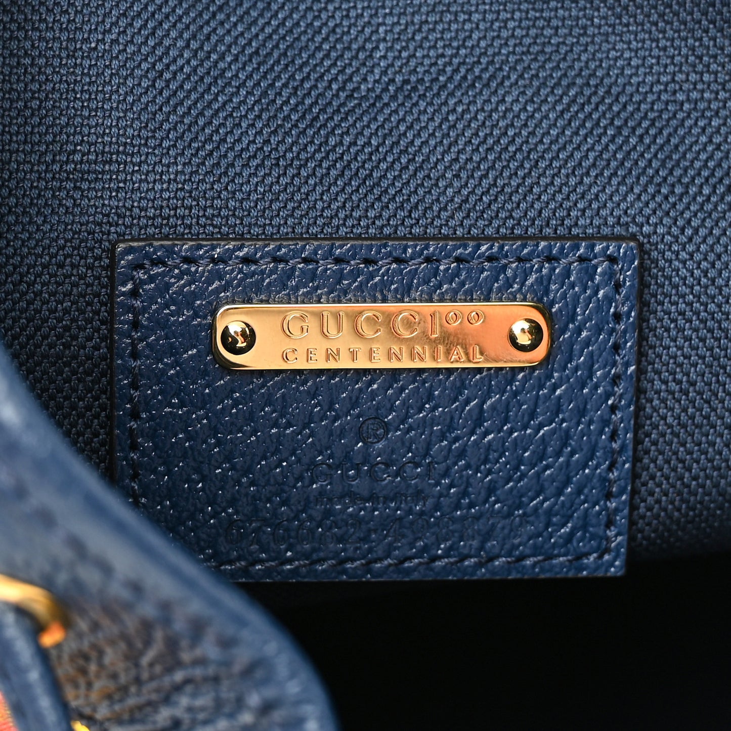 GG Supreme Kaleidoscope Calfskin Script Logo Gucci 100 Bucket Drawstring Bag Blue Orange Multicolor Blue Agata