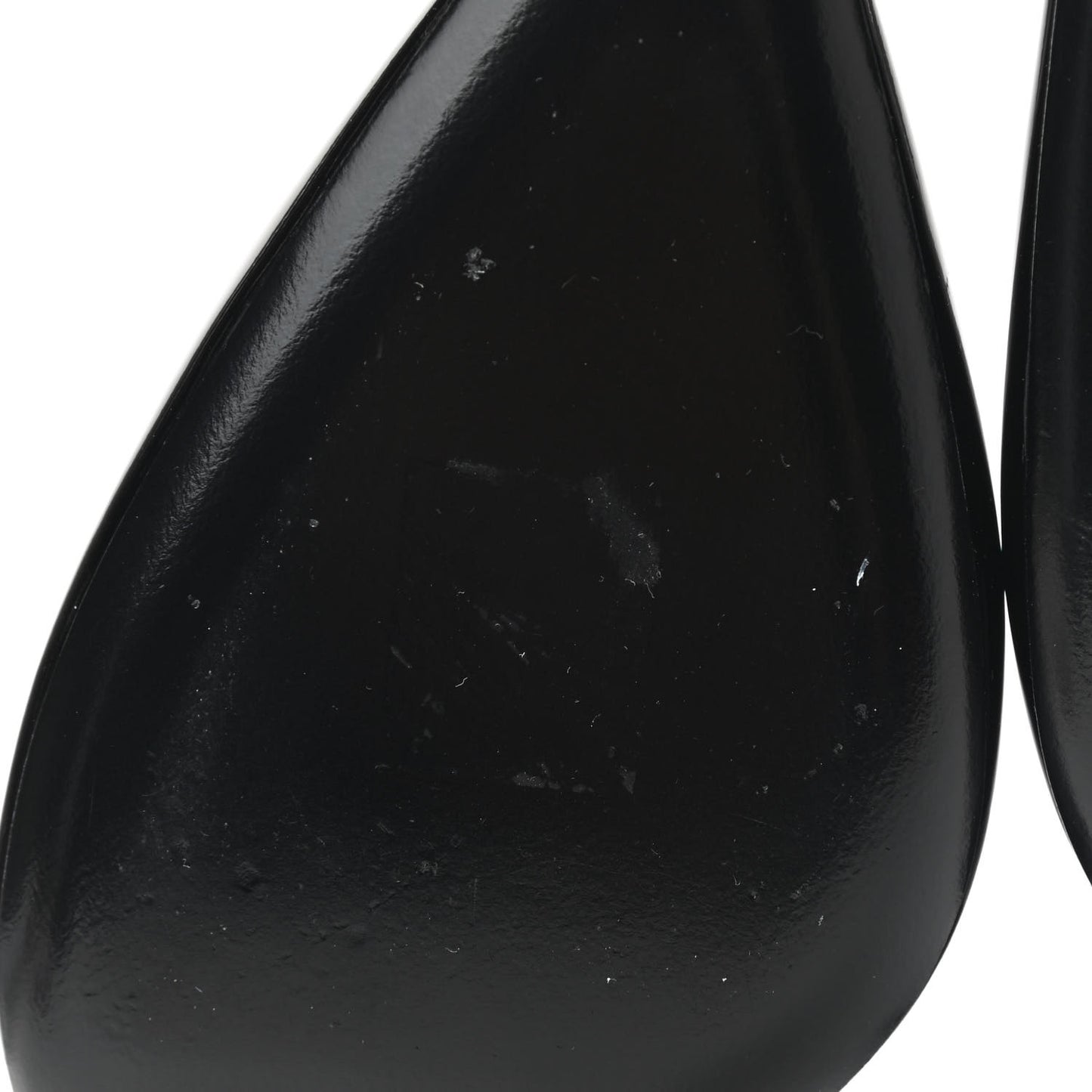 Patent Calfskin Zoe 85 Pumps 36.5 Black