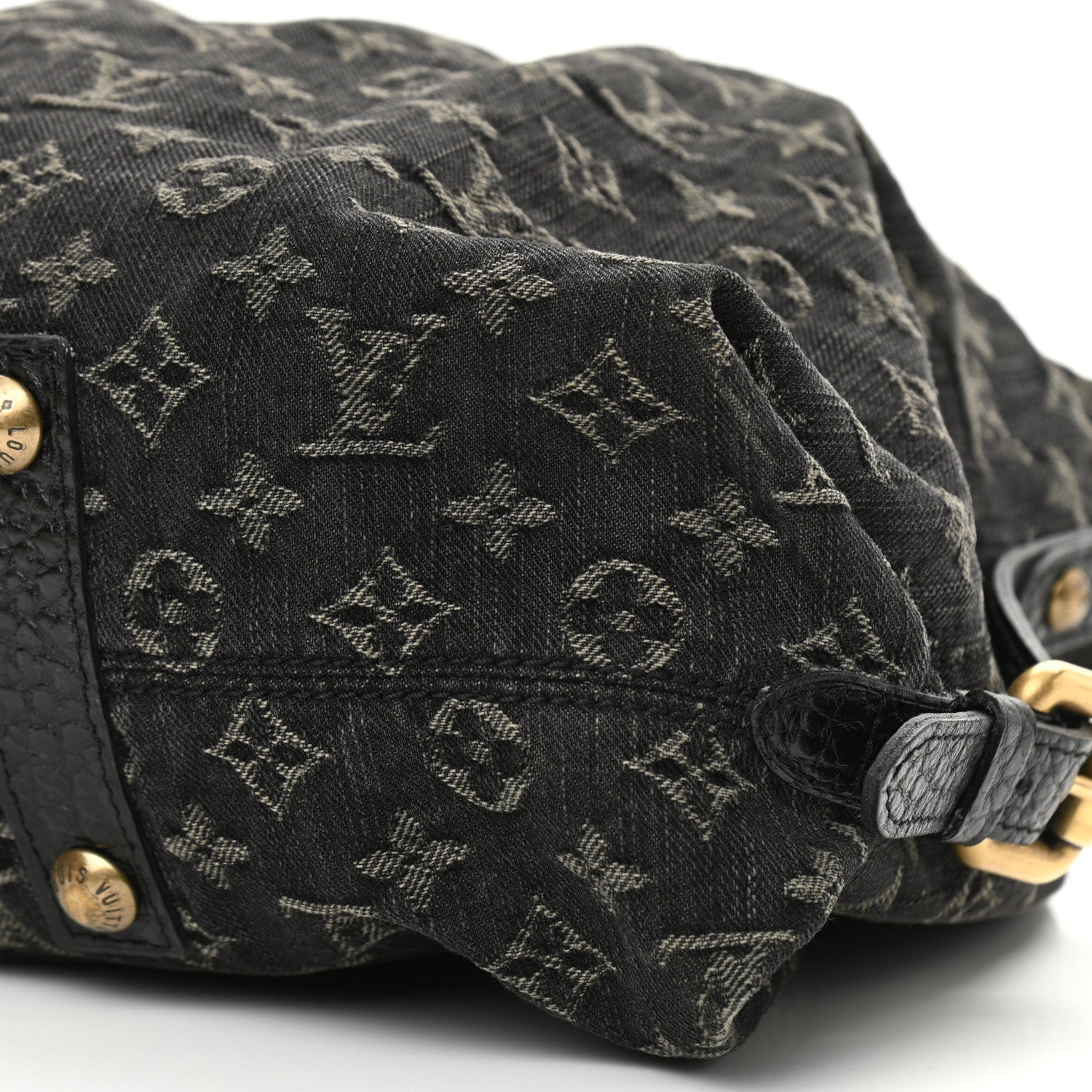 Louis Vuitton Denim Neo Cabby GM Black 10 of 12