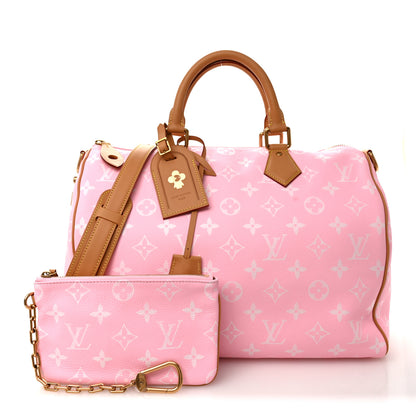 Louis Vuitton Calfskin Monogram Speedy P9 Bandouliere 40 Candy 2 of 9