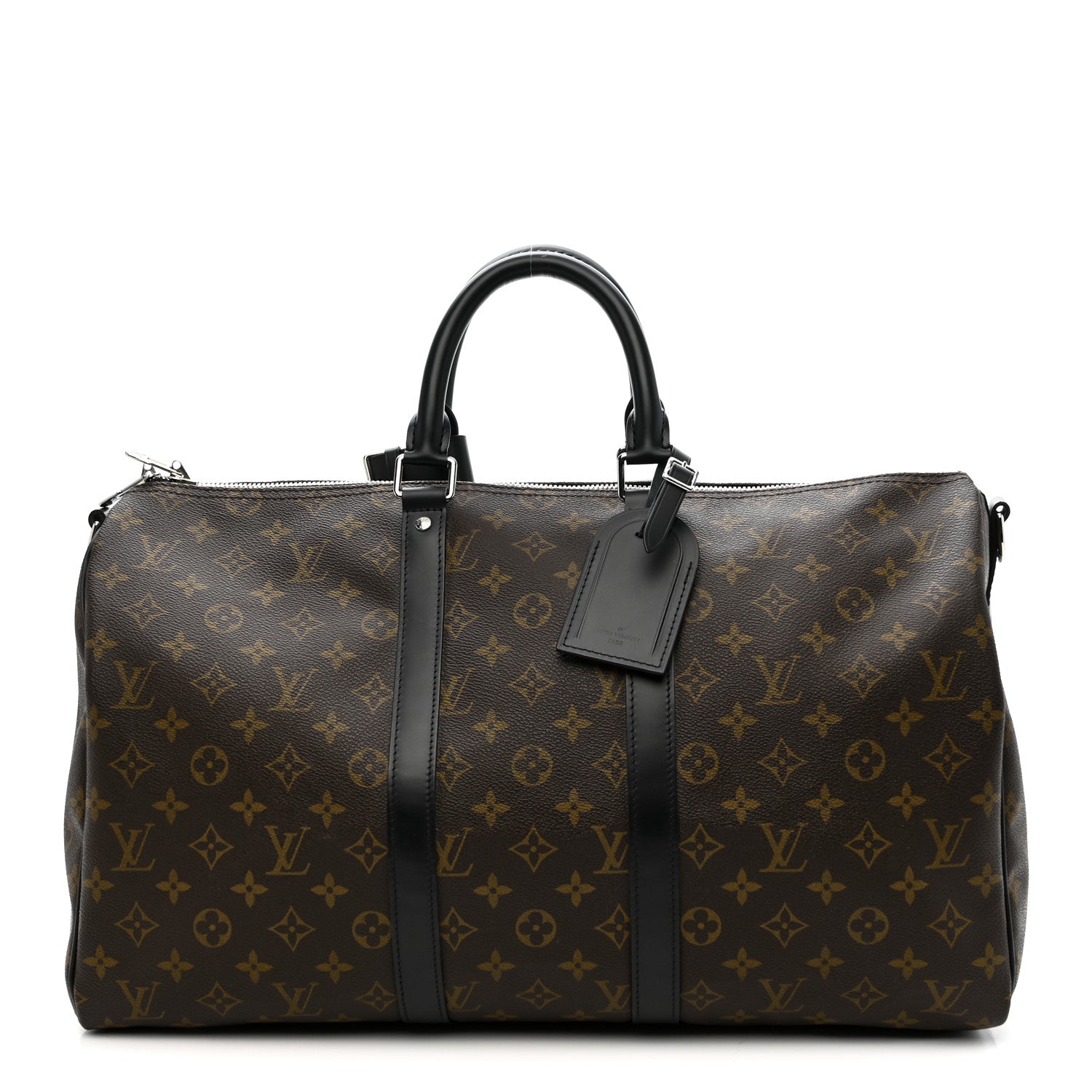 Louis Vuitton Monogram Macassar Keepall Bandouliere 45 1 of 9