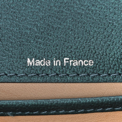 Delvaux Metallic Rodeo Calfskin Mini Brillant Satchel Peacock 6 of 13