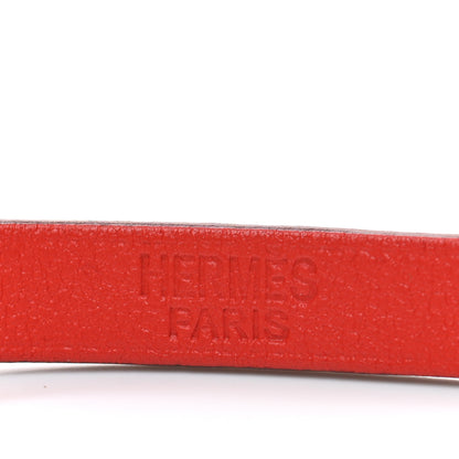 Hermes Swift Hapi 3 MM Triple Tour Wrap Bracelet Capucine 4 of 6