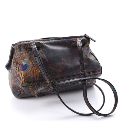 Givenchy Calfskin Peacock Print Mini Pandora Multicolor 3 of 10