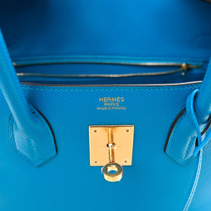 Hermes Epsom Birkin 30 Bleu Zanzibar 6 of 11