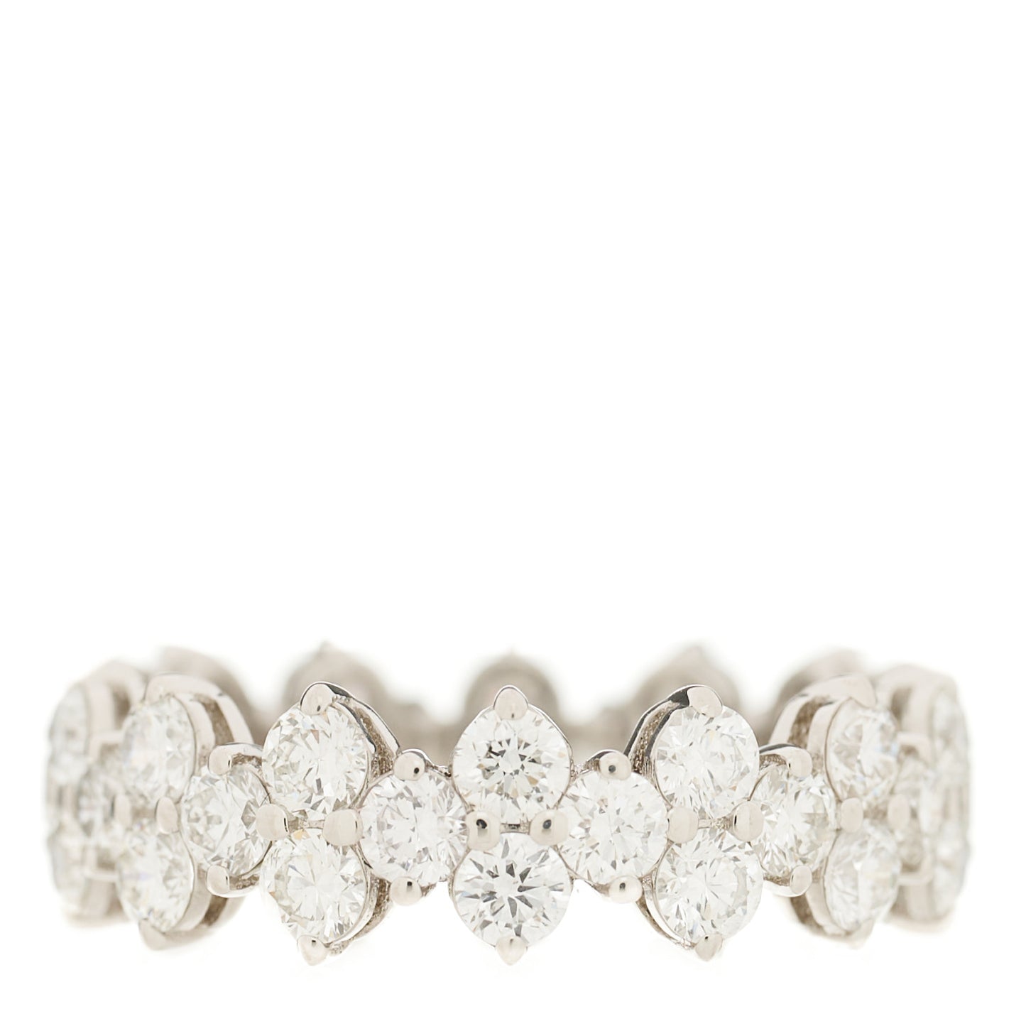 Platinum Diamond Aria Eternity Ring 50 5.25