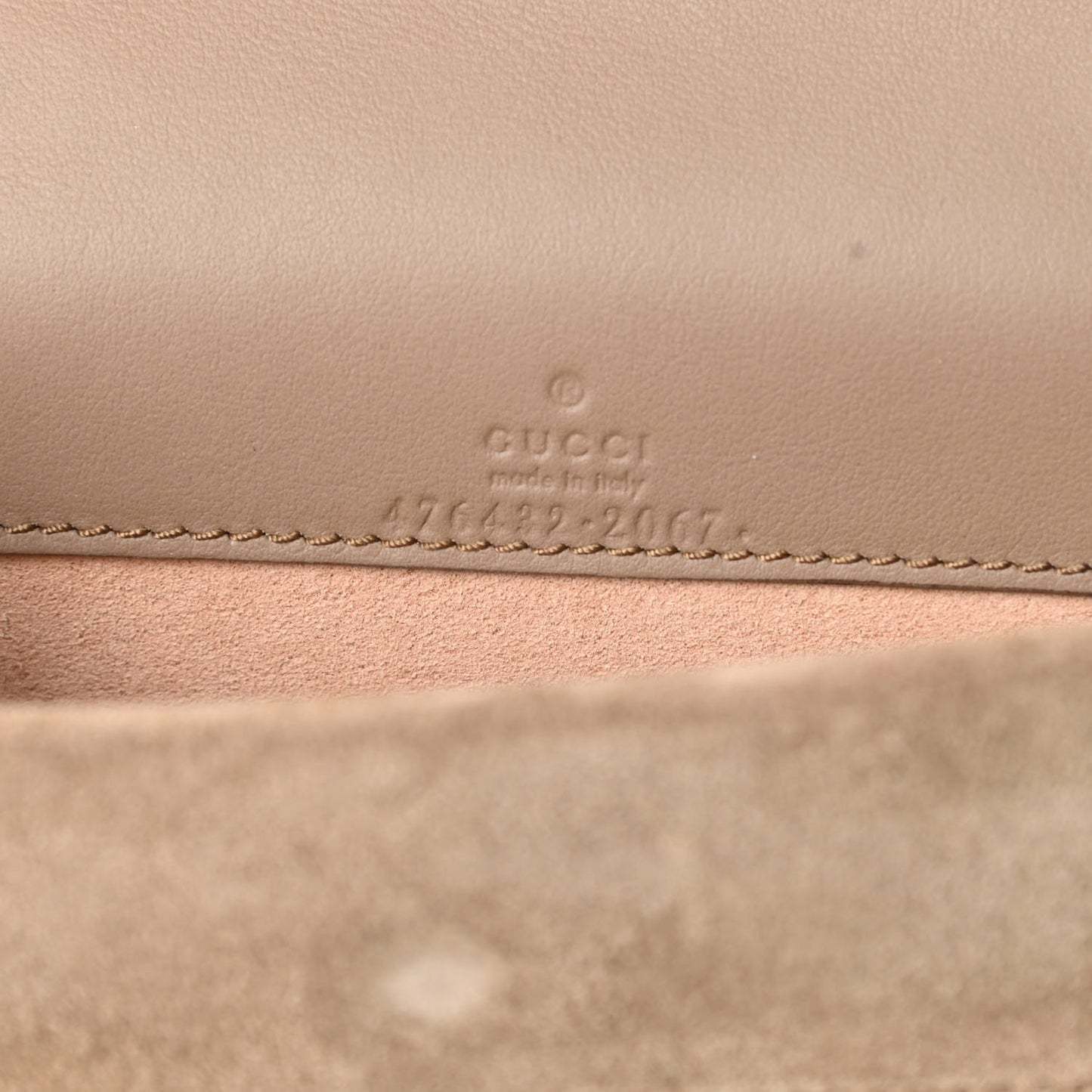 GG Supreme Monogram Super Mini Dionysus Shoulder Bag Taupe