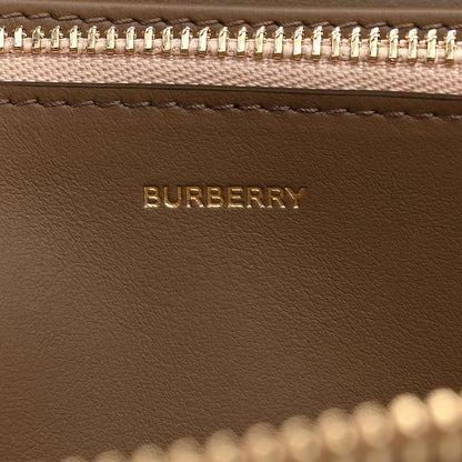 Burberry House Check Large Ziggy Zip Around Wallet Pale Cameo 6 of 8