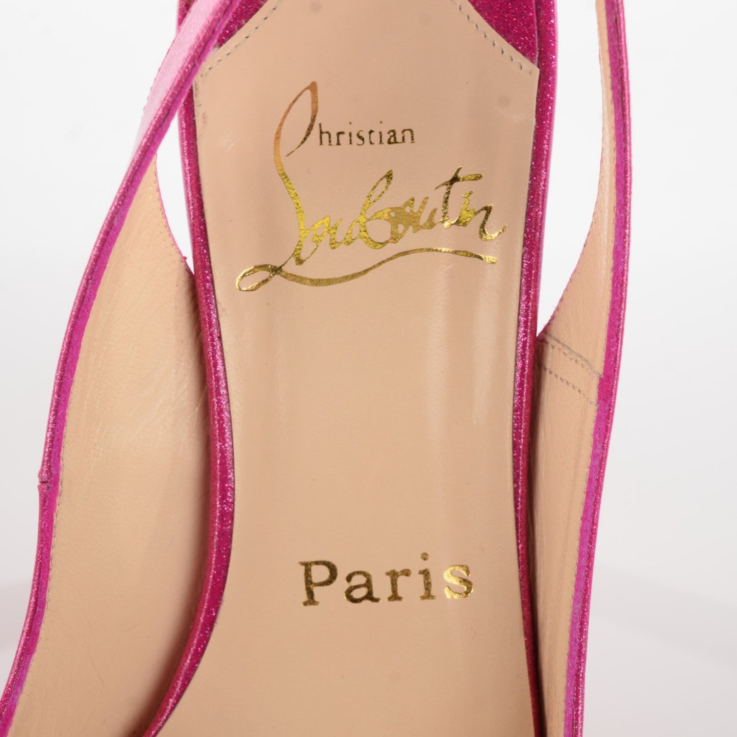 Patent Glitter No Prive 120 Pumps 36 Pink