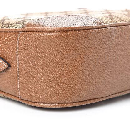 Gucci Monogram Mini Bree Messenger Bag Beige Tabacco 9 of 11