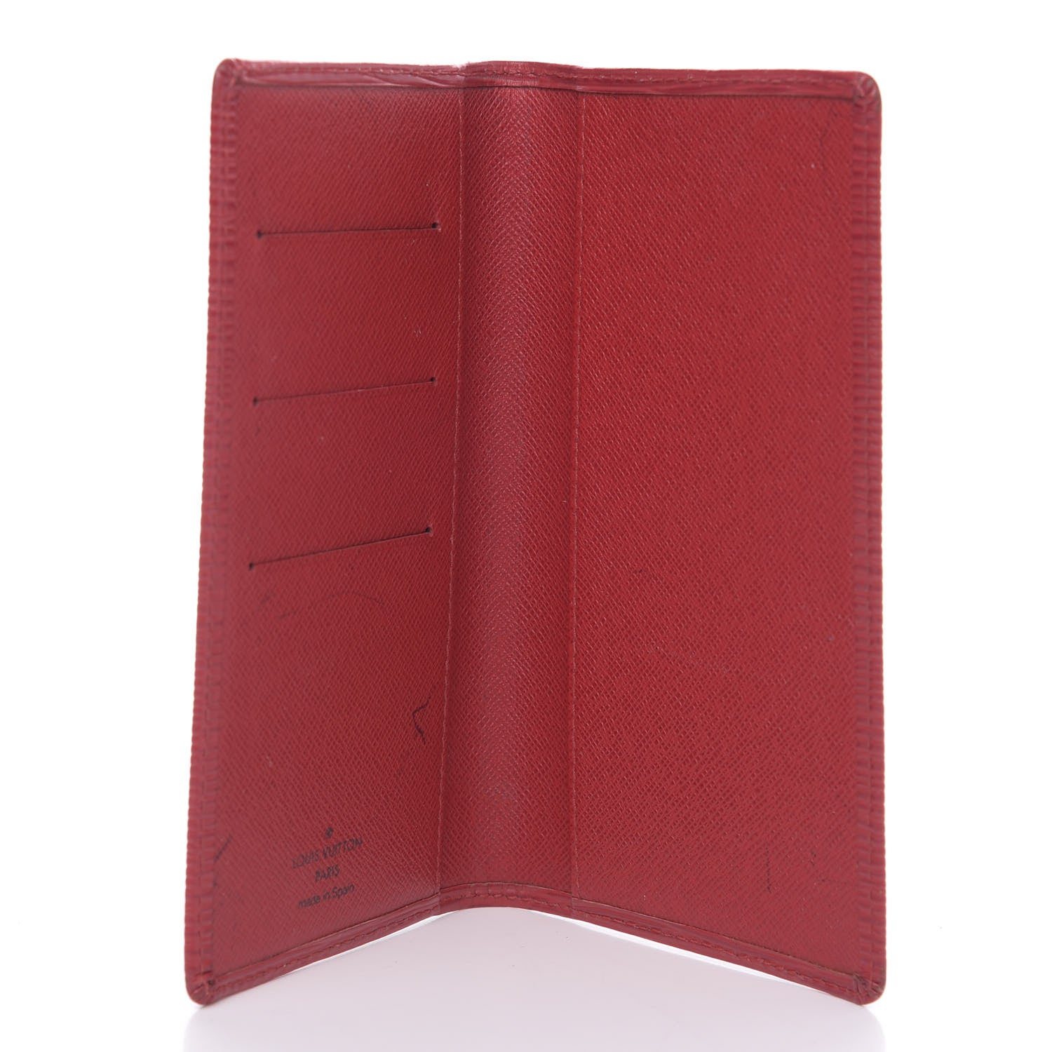 Louis Vuitton Epi Checkbook Organizer Wallet Rouge 5 of 9