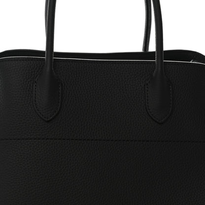 The Row Matte Grained Calfskin Soft Margaux 15 Black 7 of 9
