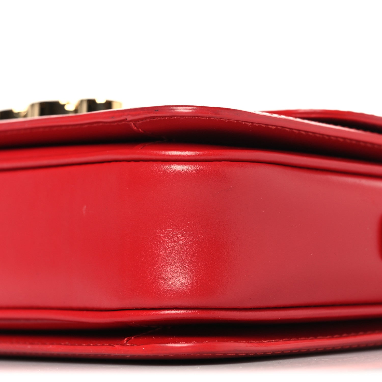 Celine Shiny Calfskin Teen Triomphe Red 9 of 10