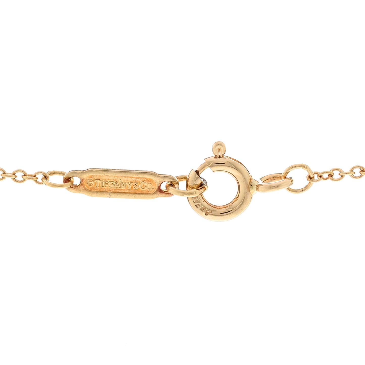18K Yellow Gold Diamond Crown Key Pendant Necklace