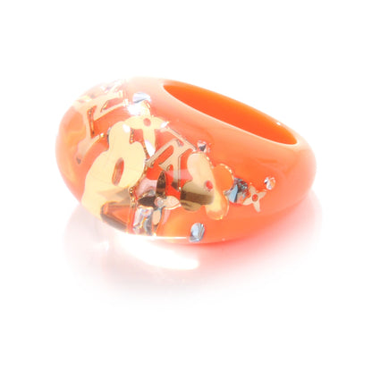 Louis Vuitton Inclusion Ring Medium 7 Orange Sunset 4 of 6